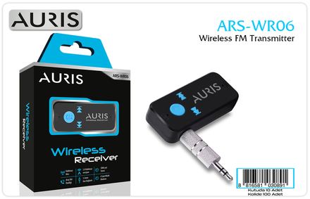 Auris WR06 B.Tooth Aux Alıcı